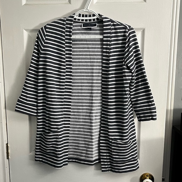 Karen Scott Open Front Cardigan - Picture 4 of 6